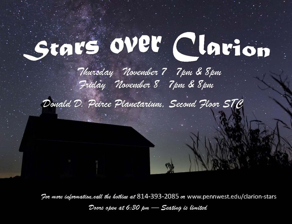 Stars over Clarion November