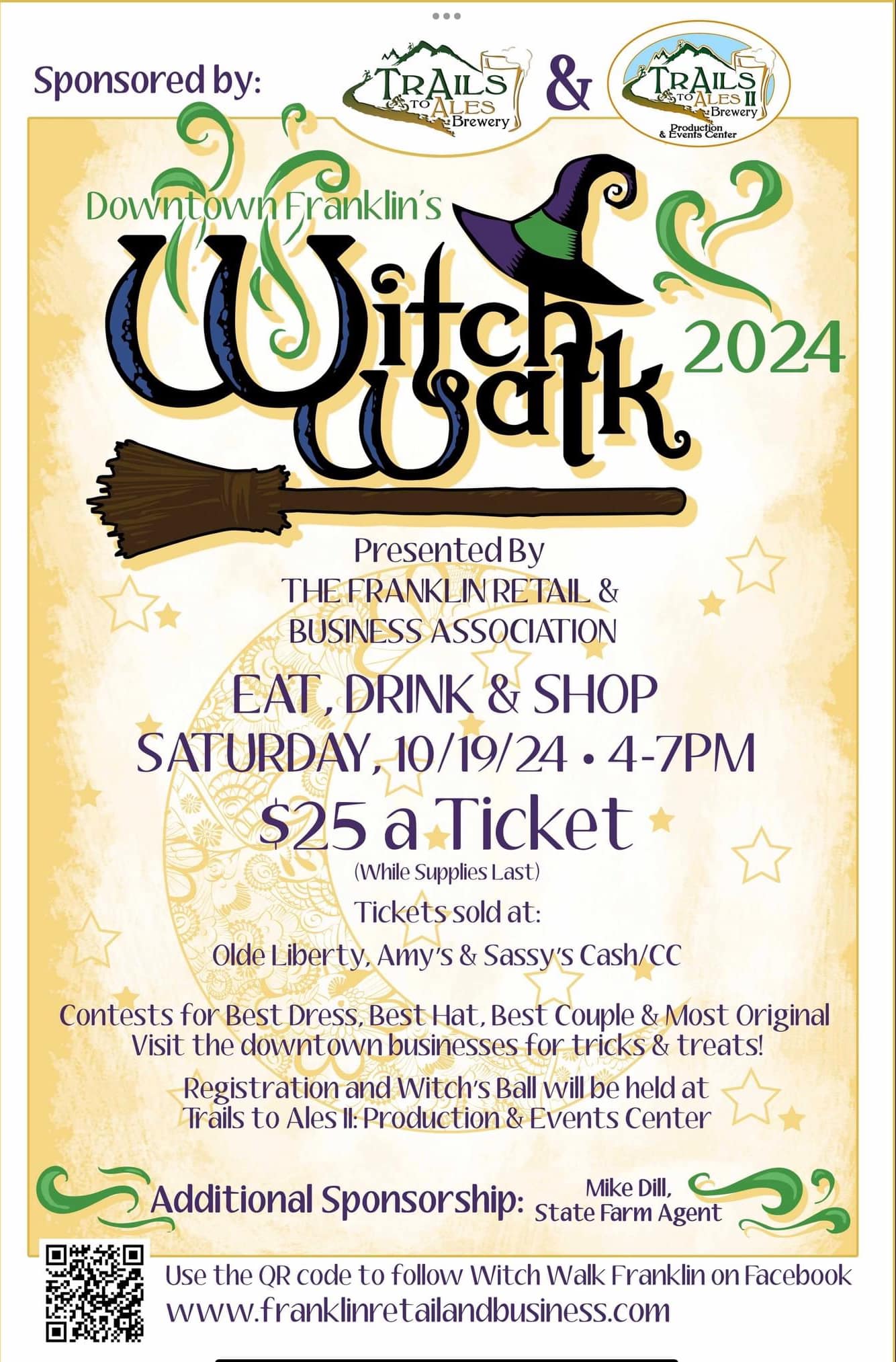 Franklin Witch Walk 2024