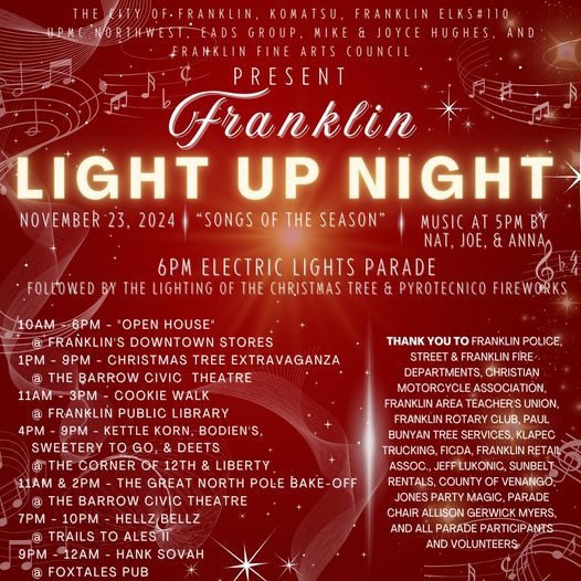 Franklin Light Up Night