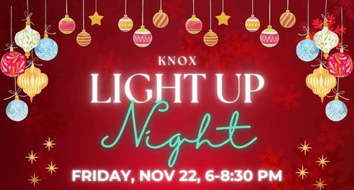 Knox Light up Night header