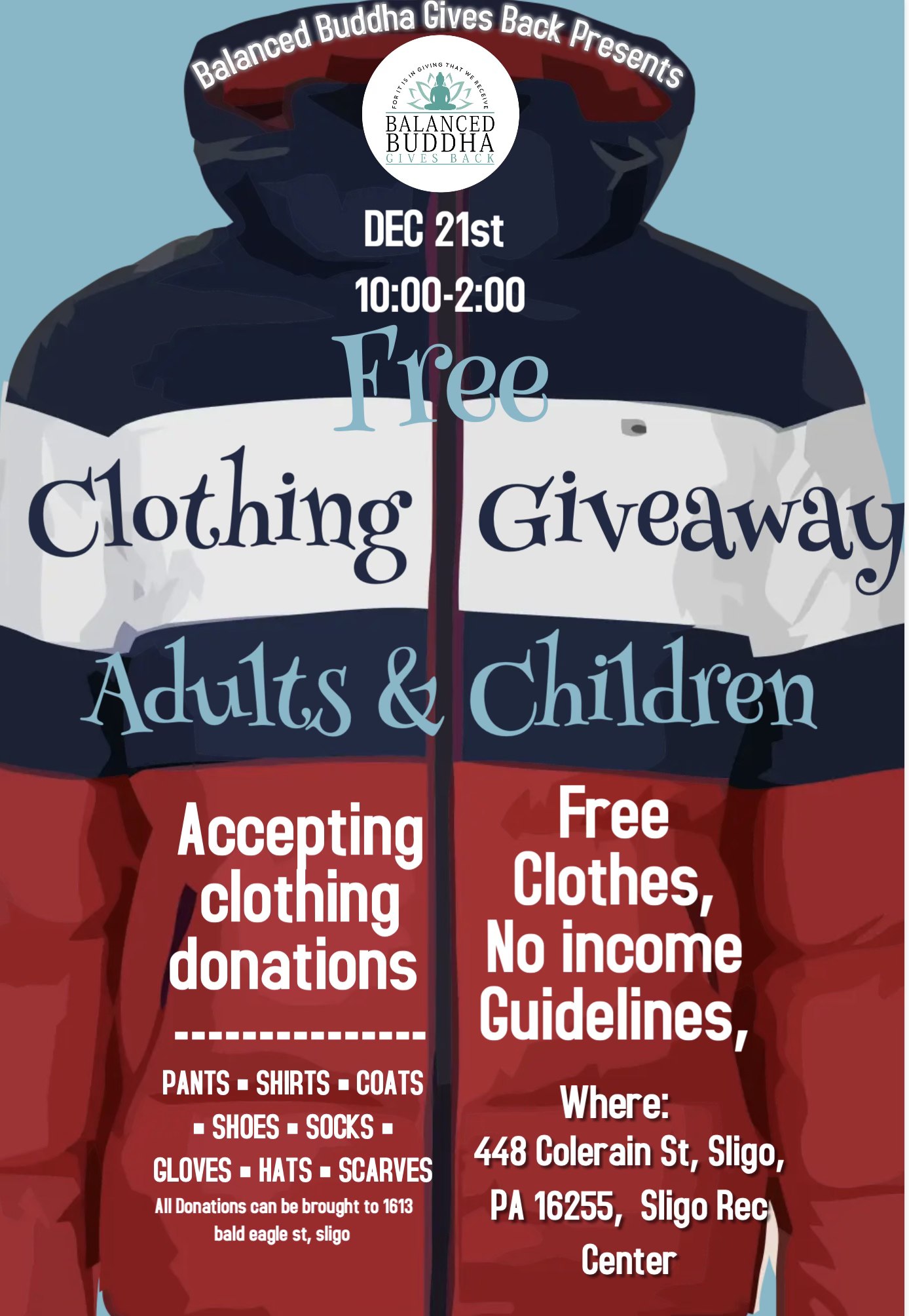 Free Clothing and Toy Givea