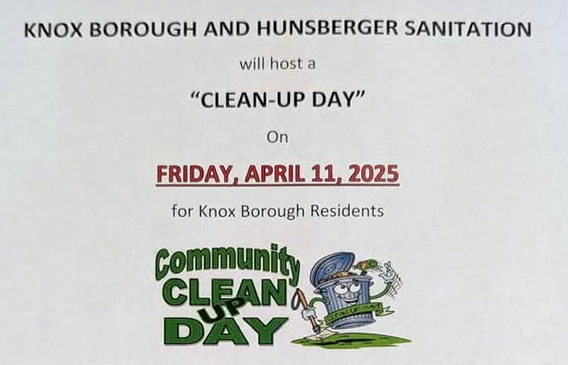 Knox Clean up Day header
