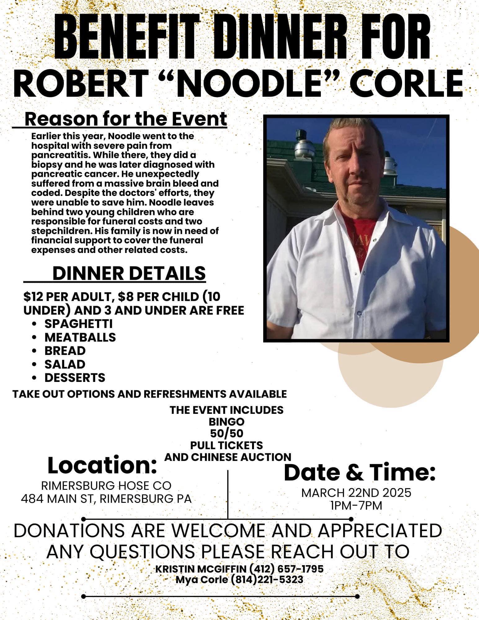 Noodle Benefit Dinner
