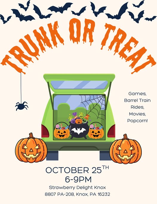 Strawberry DElight Trunk or Treat